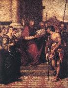 Sebastiano del Piombo San Giovanni Crisostomo and Saints USA oil painting reproduction